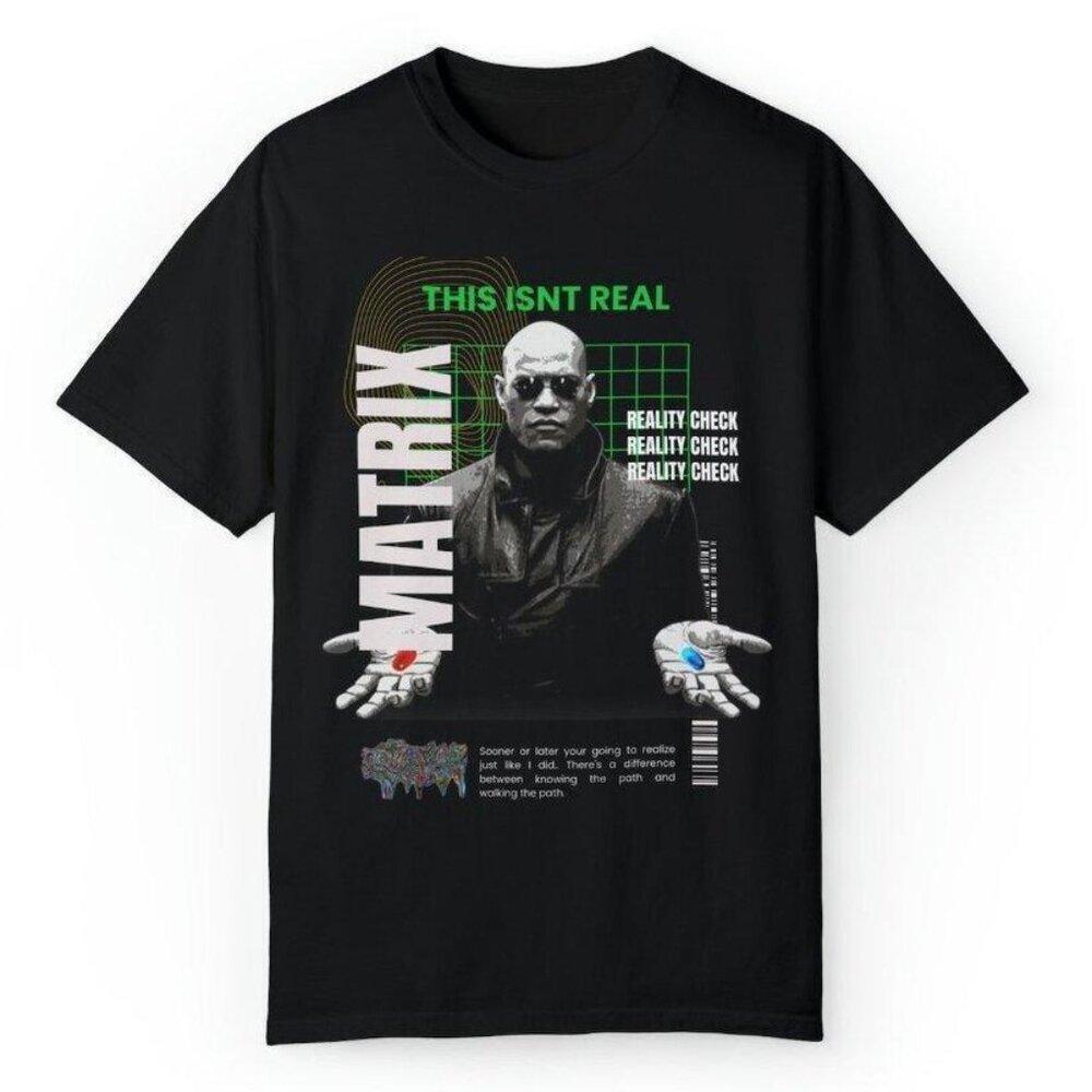 Red Or Blue Pill Morpheus Offensive Choice Matrix Movie Parent TShirt